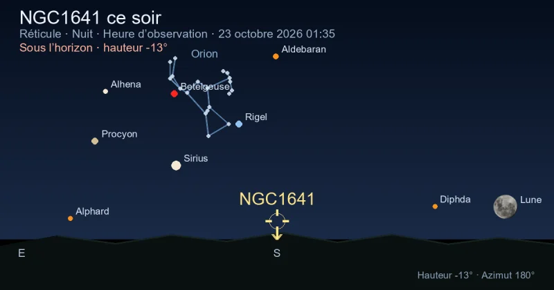 NGC1641 ce soir