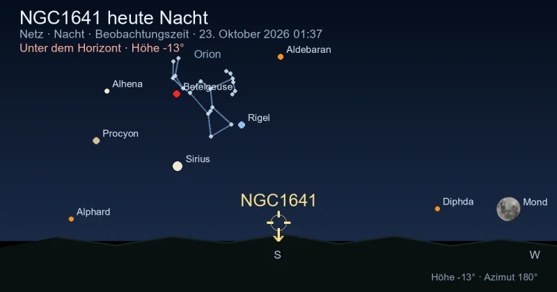 NGC1641 heute Nacht