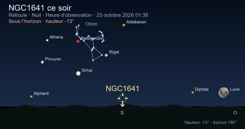 NGC1641 ce soir