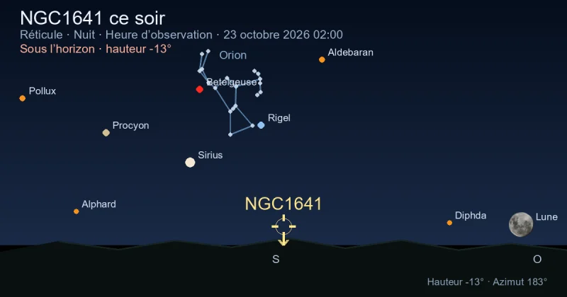 NGC1641 ce soir