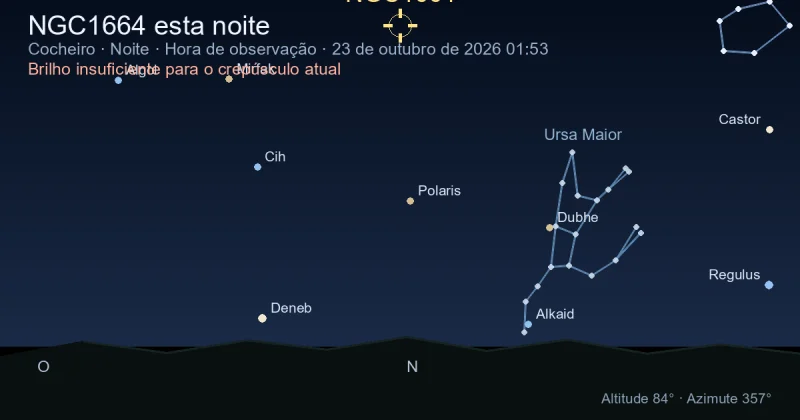 NGC1664 esta noite