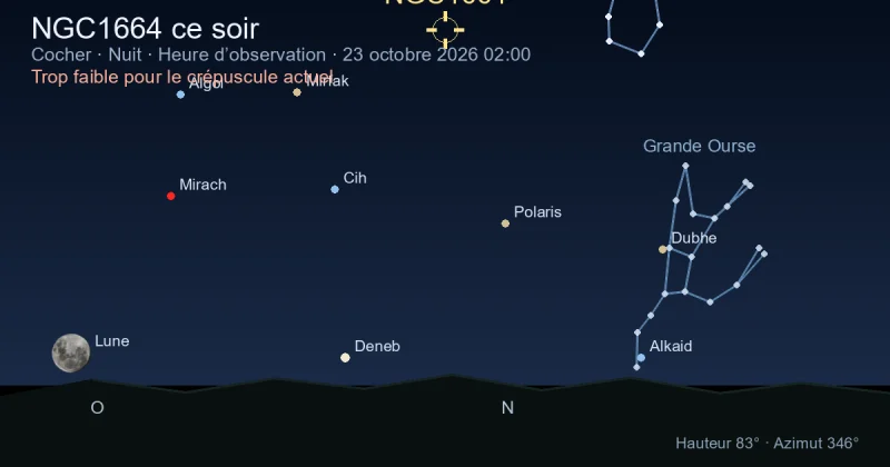 NGC1664 ce soir