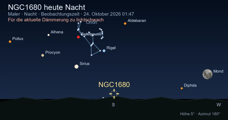 NGC1680 heute Nacht