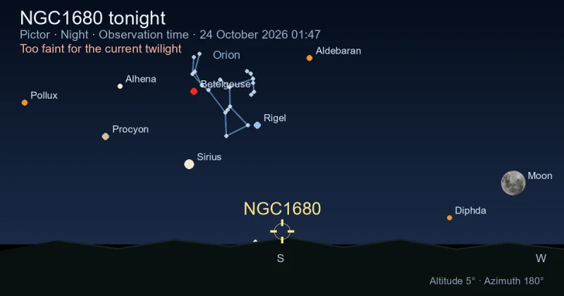 NGC1680 tonight