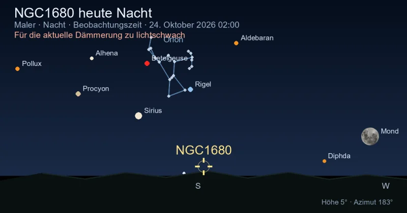 NGC1680 heute Nacht