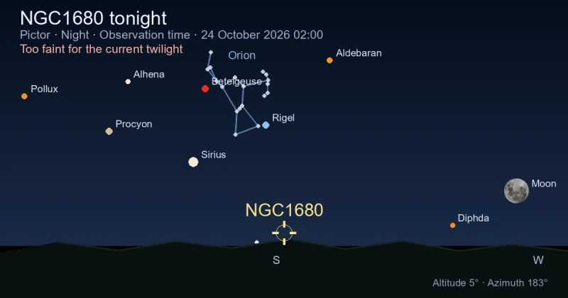 NGC1680 tonight