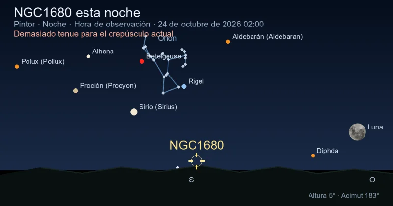 NGC1680 esta noche