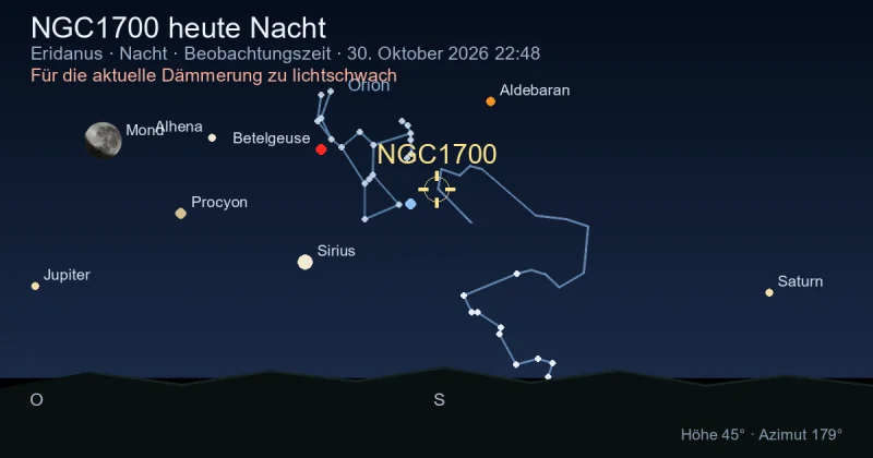 NGC1700 heute Nacht