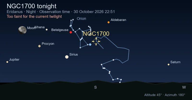 NGC1700 tonight