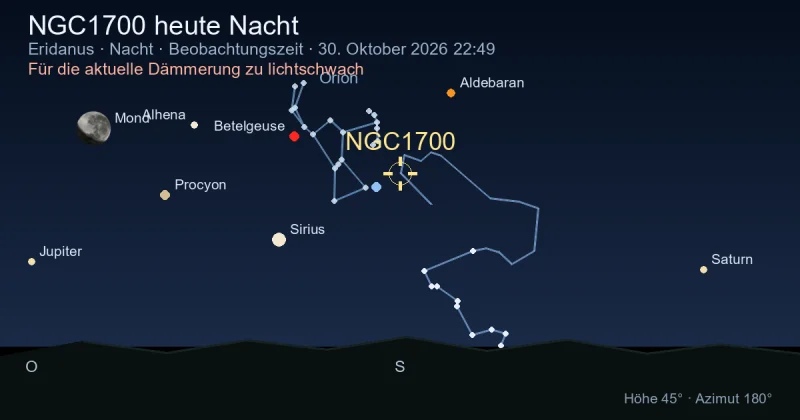 NGC1700 heute Nacht