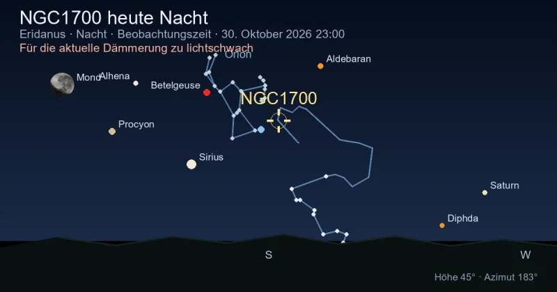 NGC1700 heute Nacht
