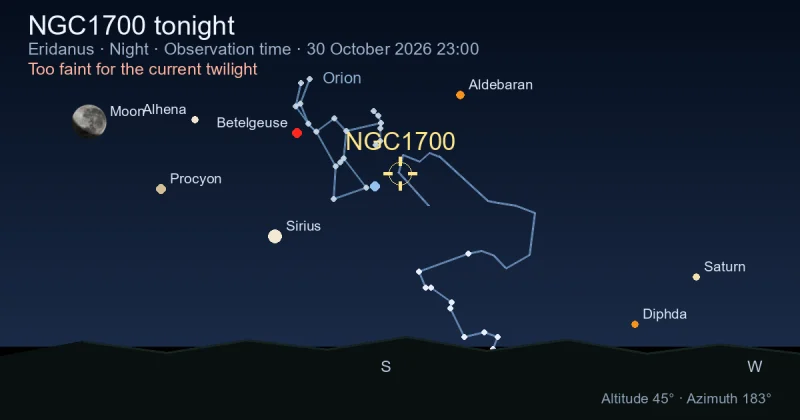NGC1700 tonight