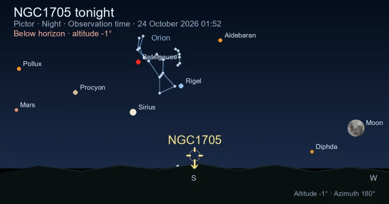 NGC1705 tonight
