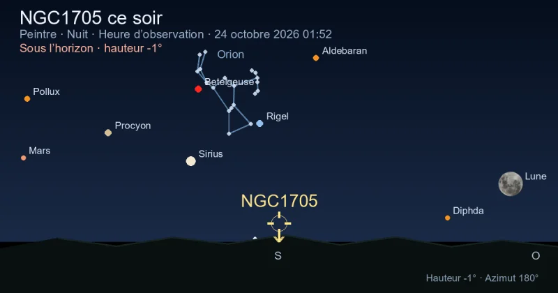 NGC1705 ce soir