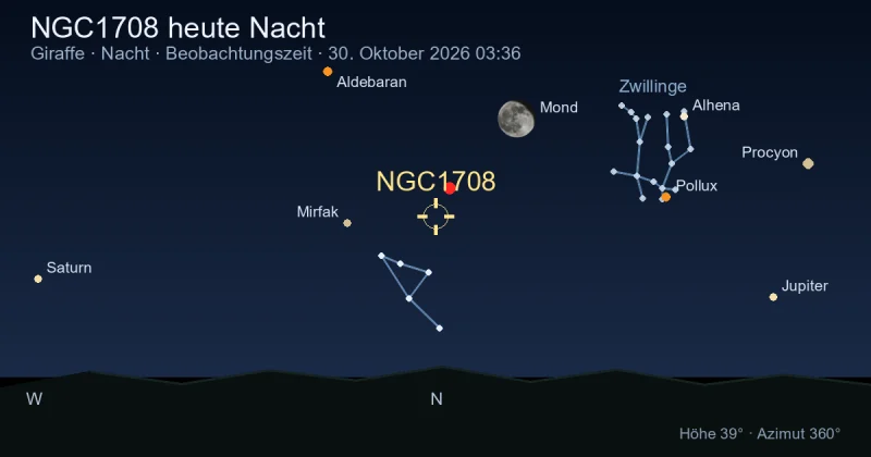 NGC1708 heute Nacht