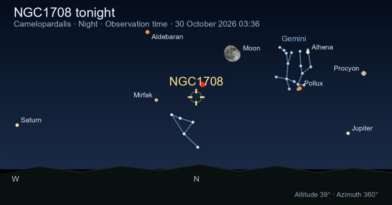 NGC1708 tonight