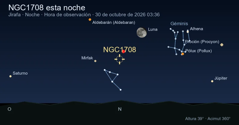 NGC1708 esta noche