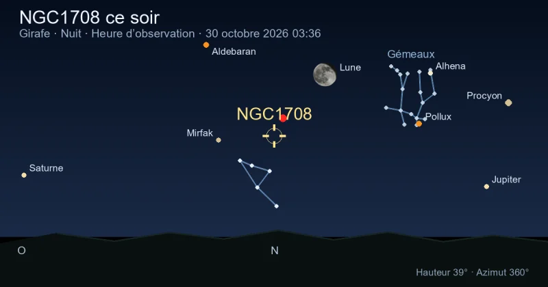 NGC1708 ce soir