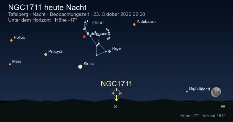 NGC1711 heute Nacht