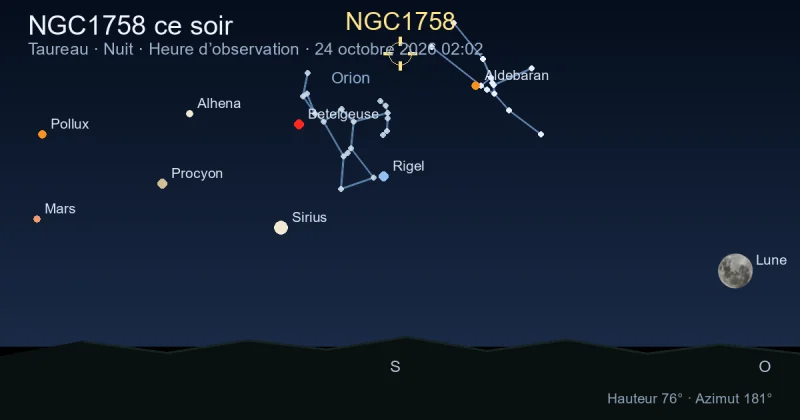 NGC1758 ce soir