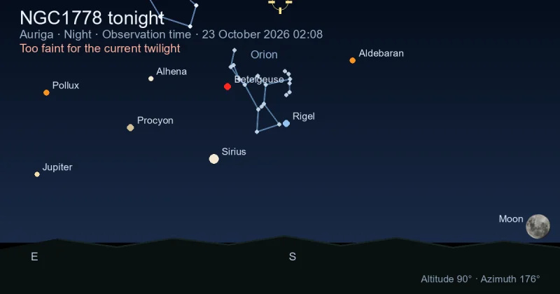 NGC1778 tonight