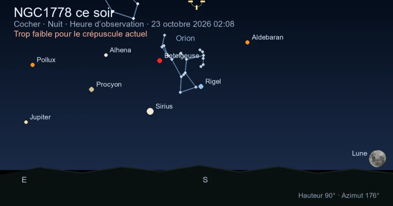 NGC1778 ce soir