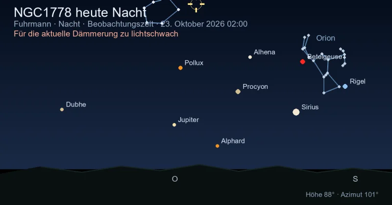 NGC1778 heute Nacht