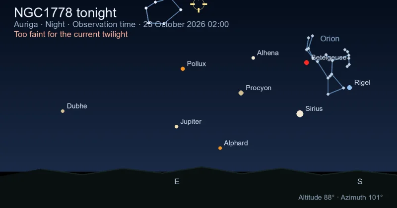 NGC1778 tonight