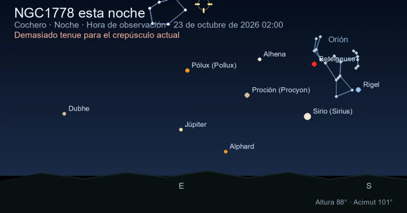 NGC1778 esta noche