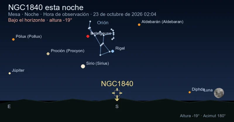 NGC1840 esta noche