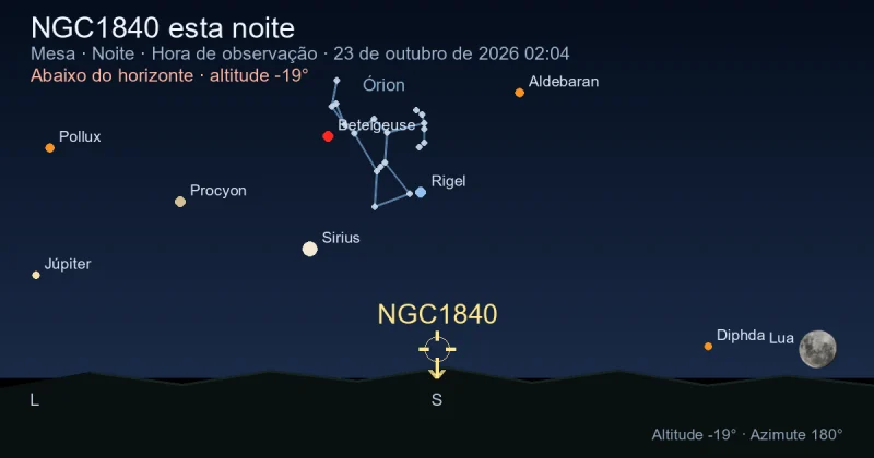 NGC1840 esta noite
