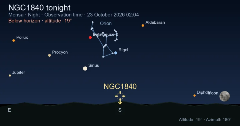 NGC1840 tonight