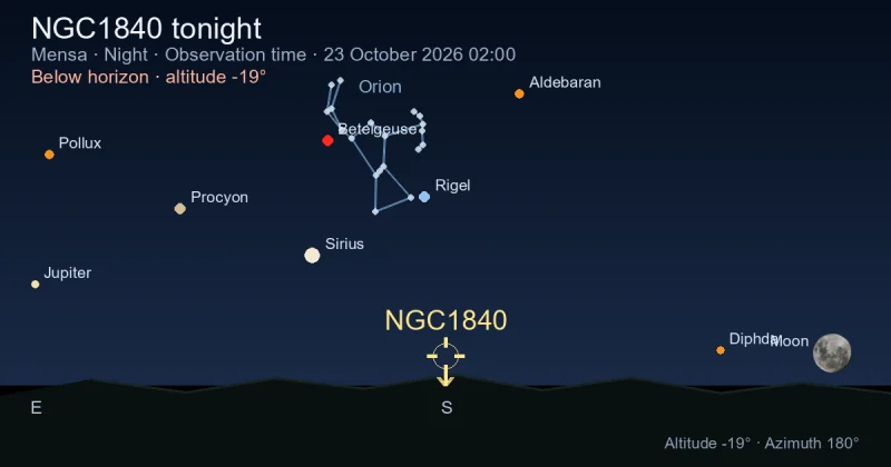 NGC1840 tonight