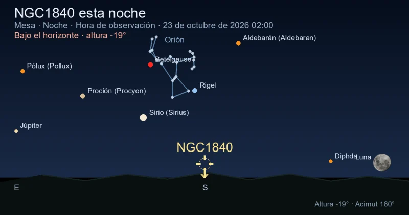 NGC1840 esta noche