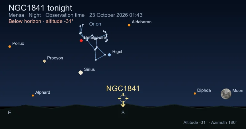NGC1841 tonight