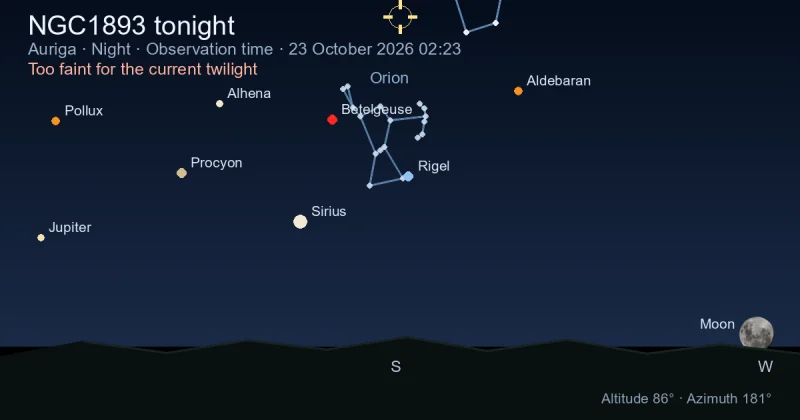 NGC1893 tonight