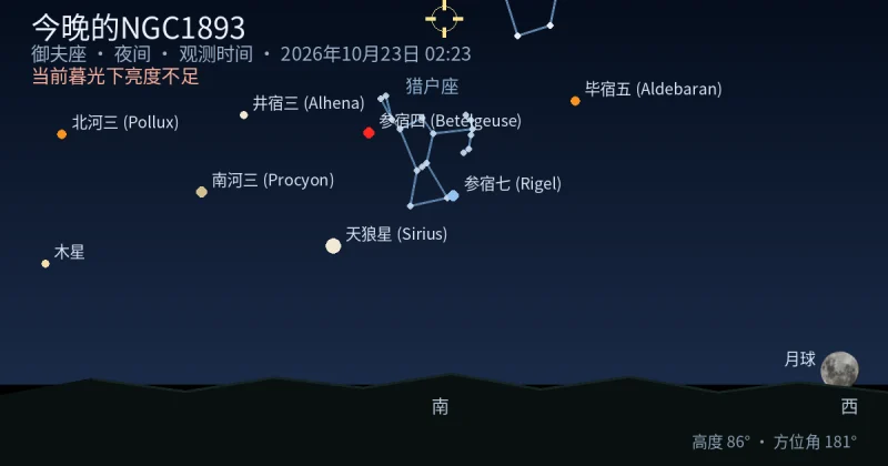 今晚的NGC1893