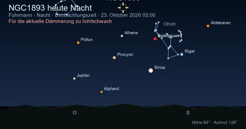 NGC1893 heute Nacht