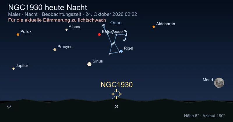 NGC1930 heute Nacht