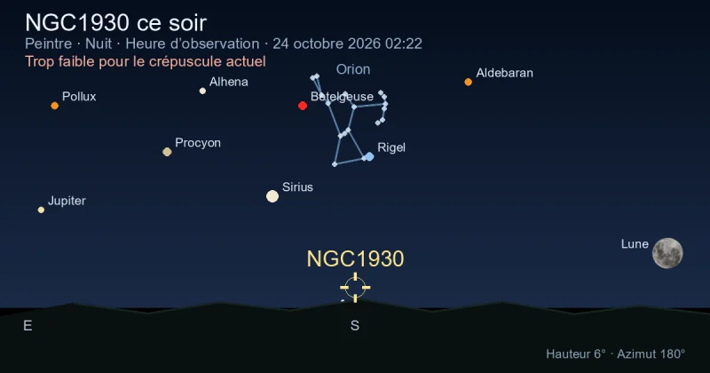 NGC1930 ce soir