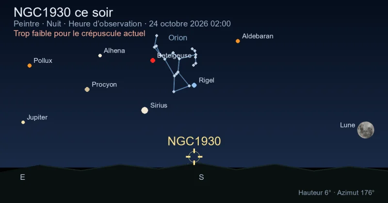 NGC1930 ce soir