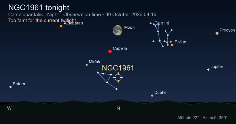 NGC1961 tonight