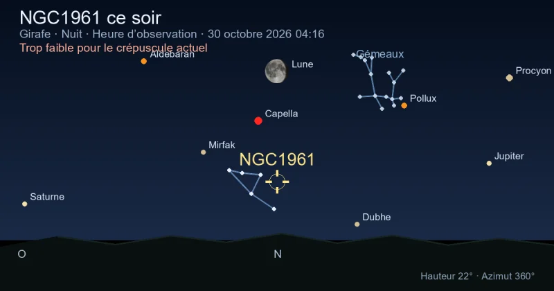 NGC1961 ce soir