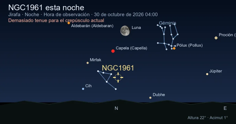 NGC1961 esta noche