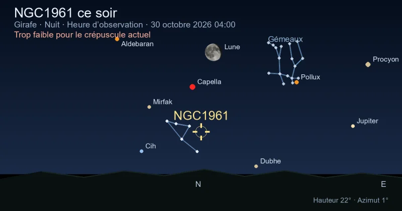 NGC1961 ce soir