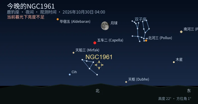 今晚的NGC1961