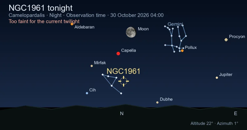 NGC1961 tonight