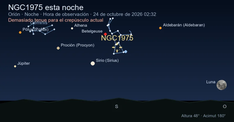 NGC1975 esta noche