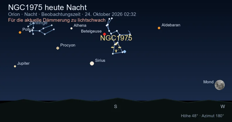 NGC1975 heute Nacht