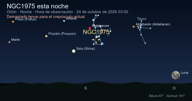 NGC1975 esta noche